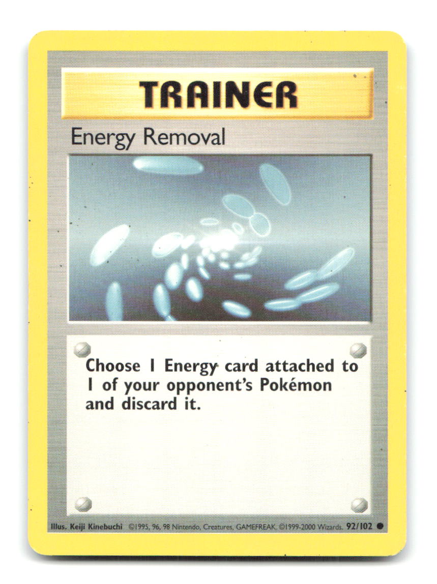 Energy Removal 92/102 BS Pokemon HP
