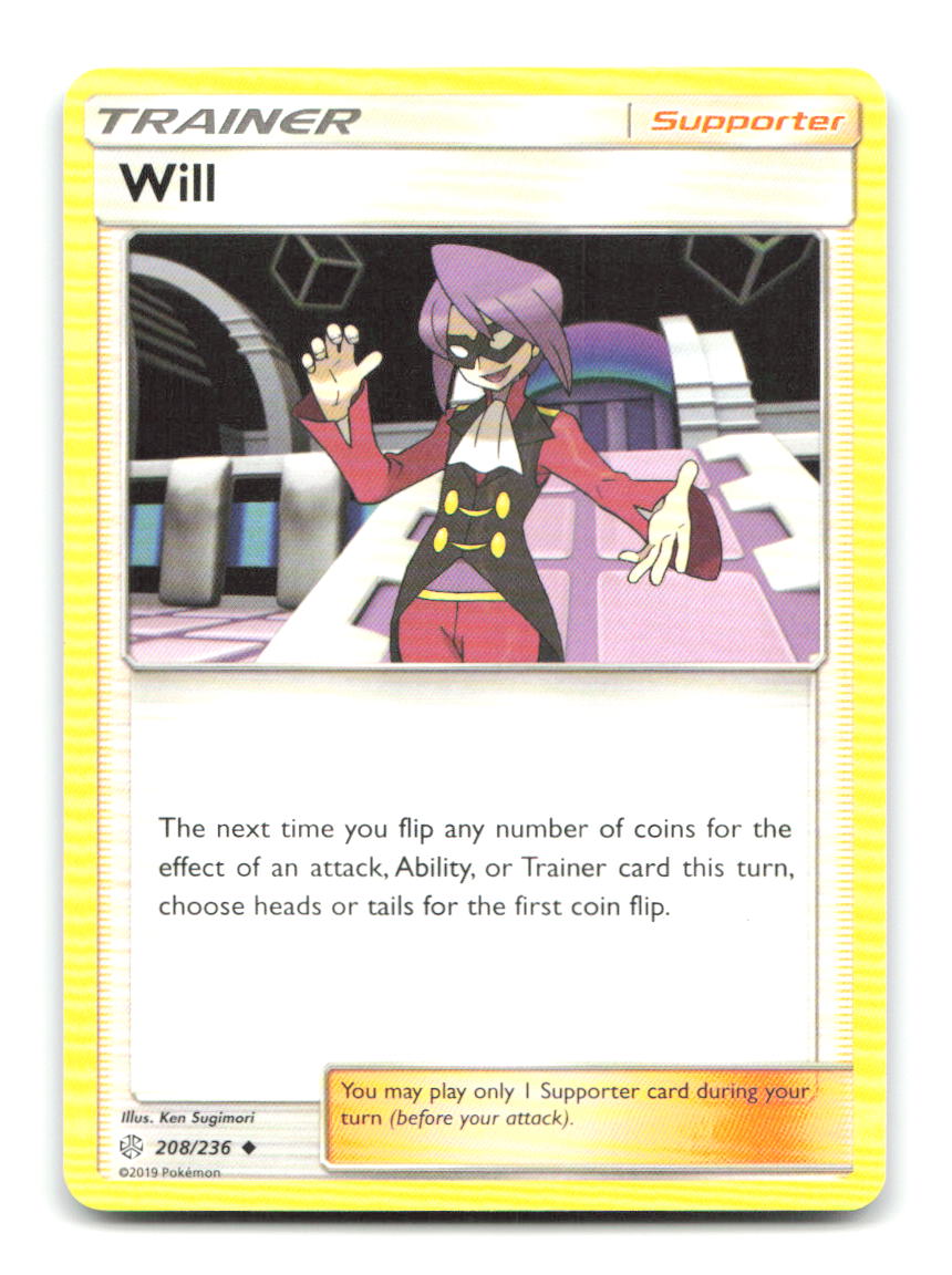 Will 208/236 CEC Pokemon LP