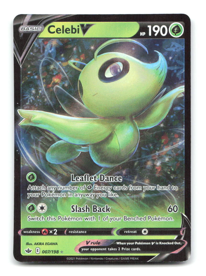 Celebi V 007/198 CRE Pokemon Holo NM