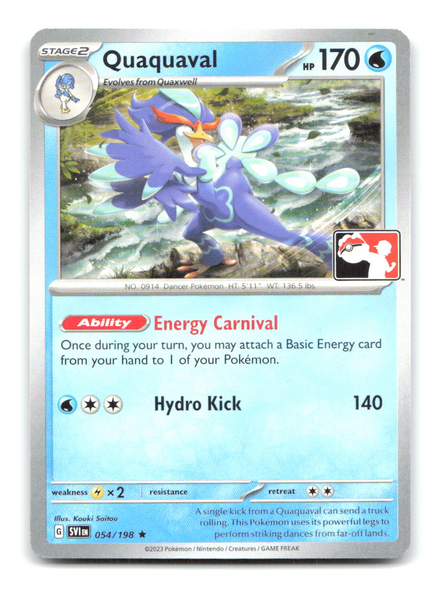 Quaquaval 054/198 Pokemon NM