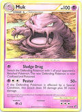 Muk 31/90 Uncommon HGSS Undaunted Pokemon Lightly Played