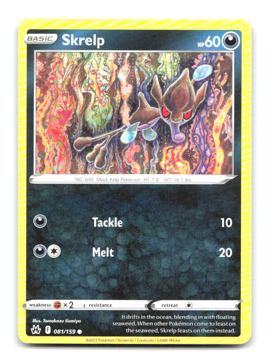 Skrelp 081/159 CRZ Pokemon LP