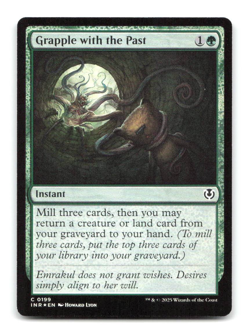 Grapple with the Past 199 INR Magic: The Gathering Foil NM