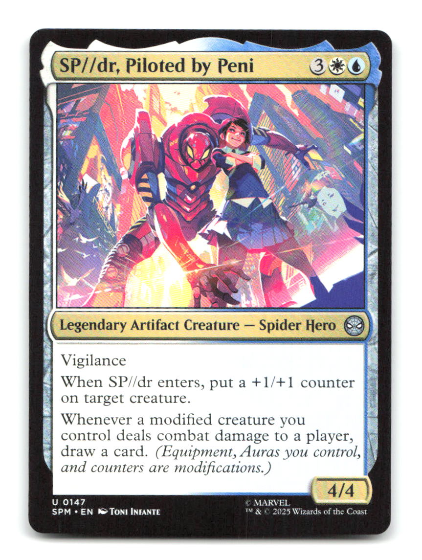 SP//dr, Piloted by Peni 147 UC Marvel's Spider-Man Magic: The Gathering NM