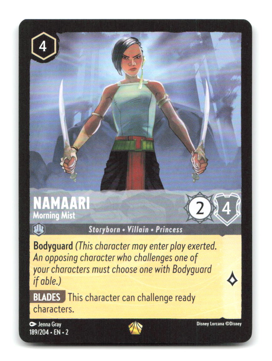Namaari - Morning Mist 189/204 2 Lorcana NM