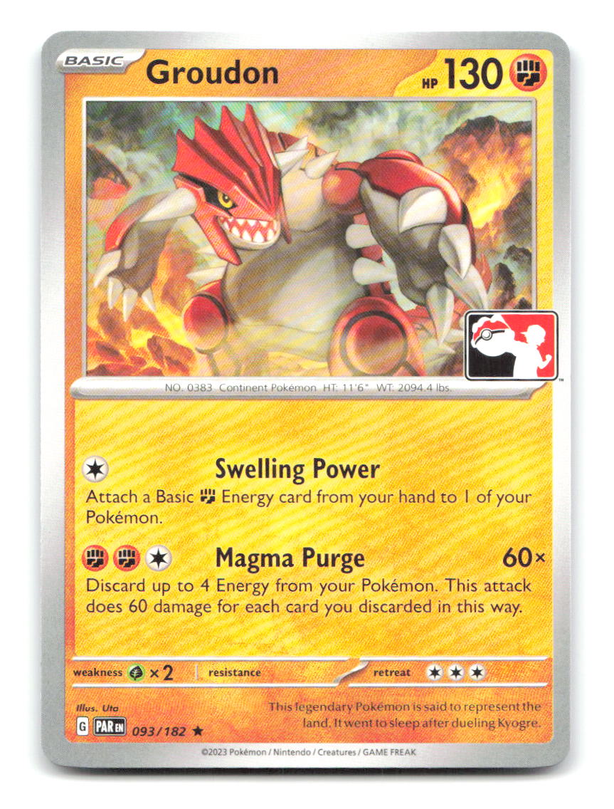 Groudon 093/182 Pokemon NM