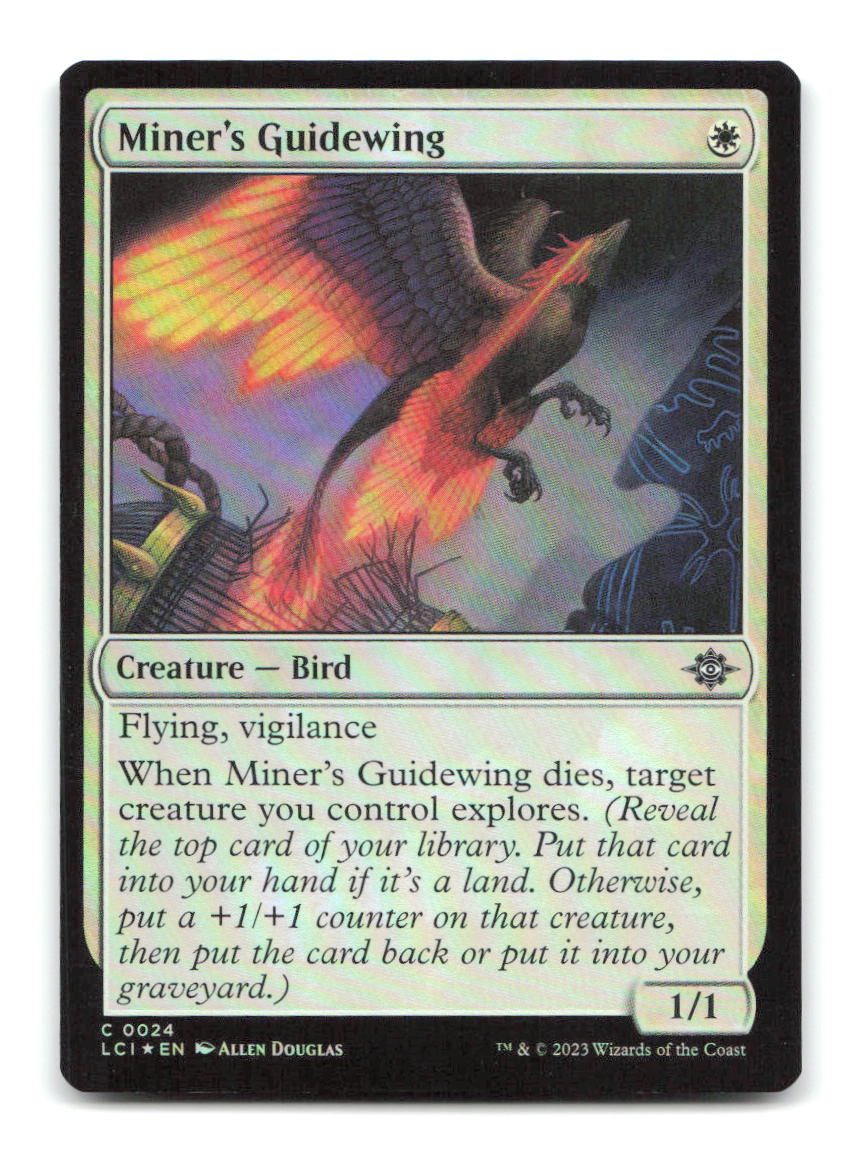 Miner's Guidewing 24 LCI Magic: The Gathering Foil NM
