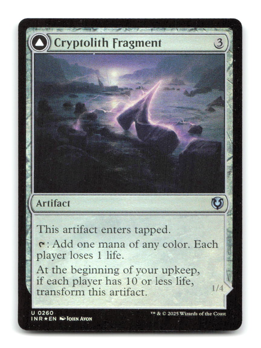 Cryptolith Fragment 260 INR Magic: The Gathering Foil NM