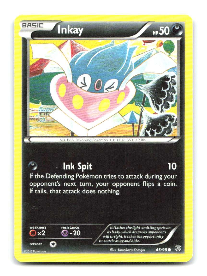 Inkay 45/98 AOR Pokemon LP