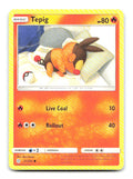 Tepig 31/236 Common Cosmic Eclipse Pokemon Lightly Played
