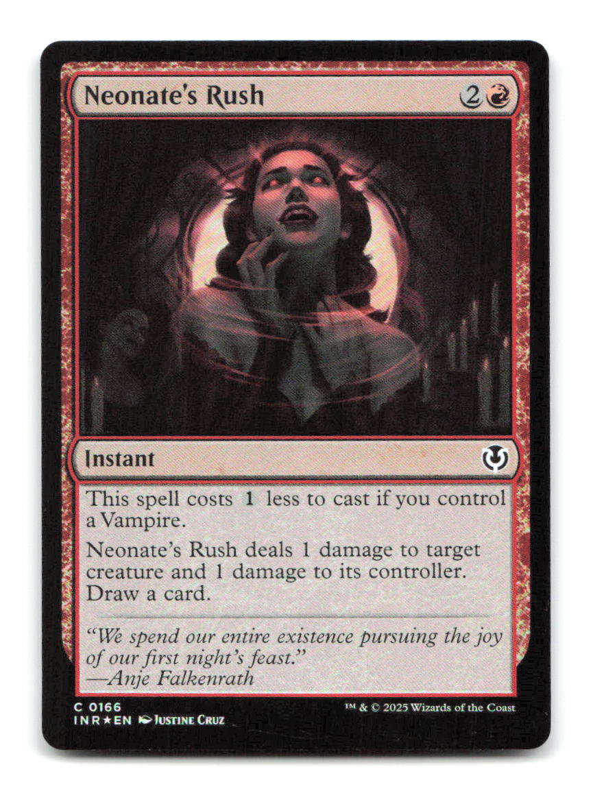 Neonate's Rush 166 INR Magic: The Gathering Foil NM