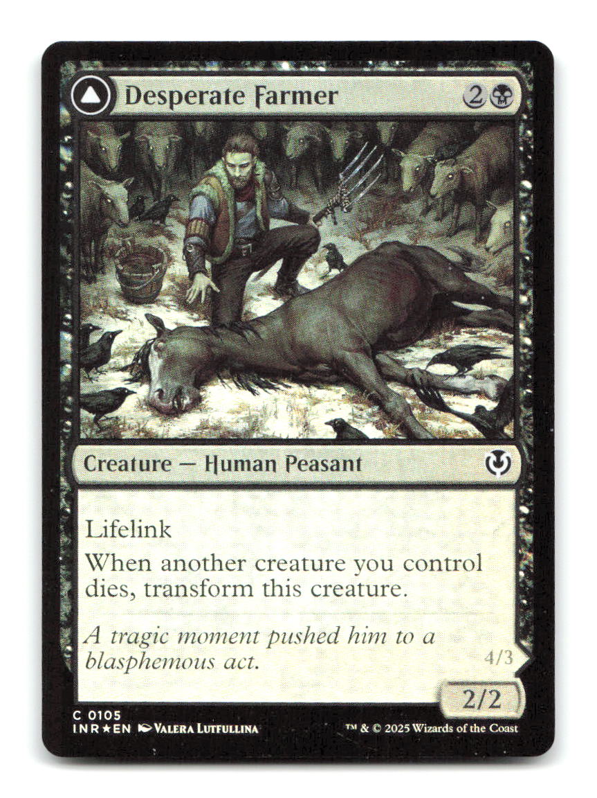 Desperate Farmer 105 INR Magic: The Gathering Foil NM