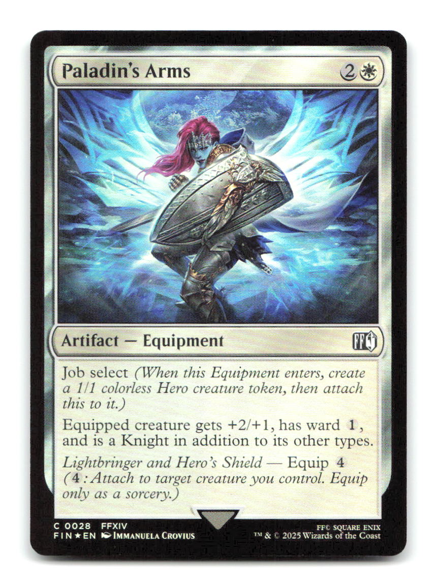 Paladin's Arms 28 FIN Magic: The Gathering Foil NM