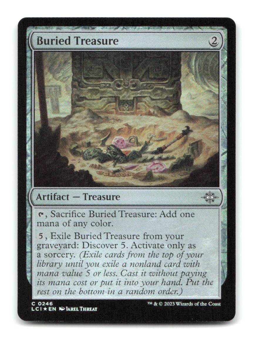 Buried Treasure 246 LCI Magic: The Gathering Foil NM