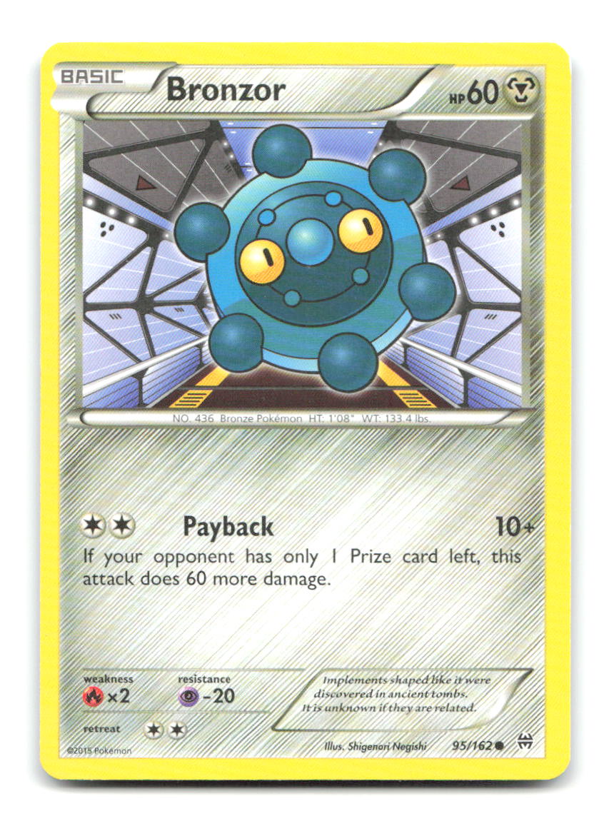 Bronzor 95/162 BKT Pokemon MP