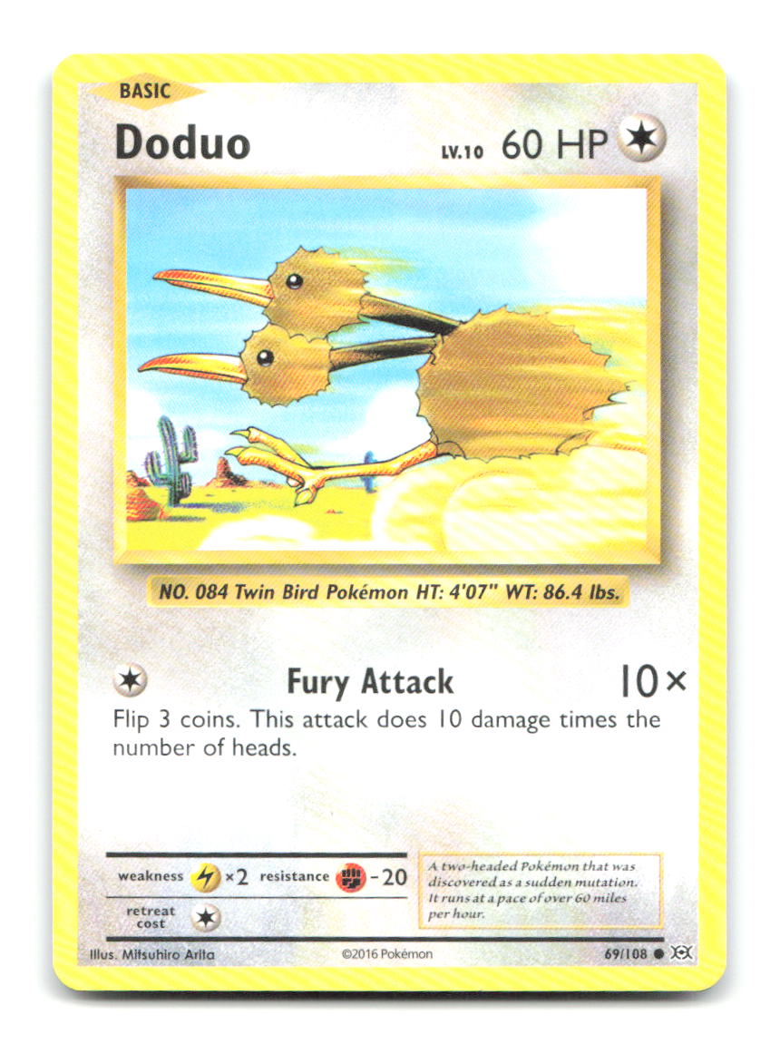 Doduo 69/108 EVO Pokemon LP