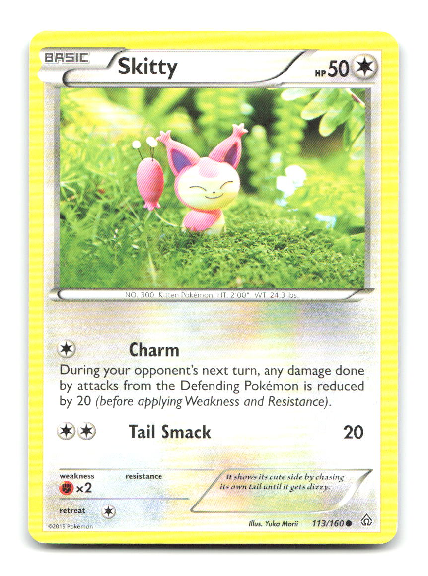 Skitty 113/160 PRC Pokemon MP