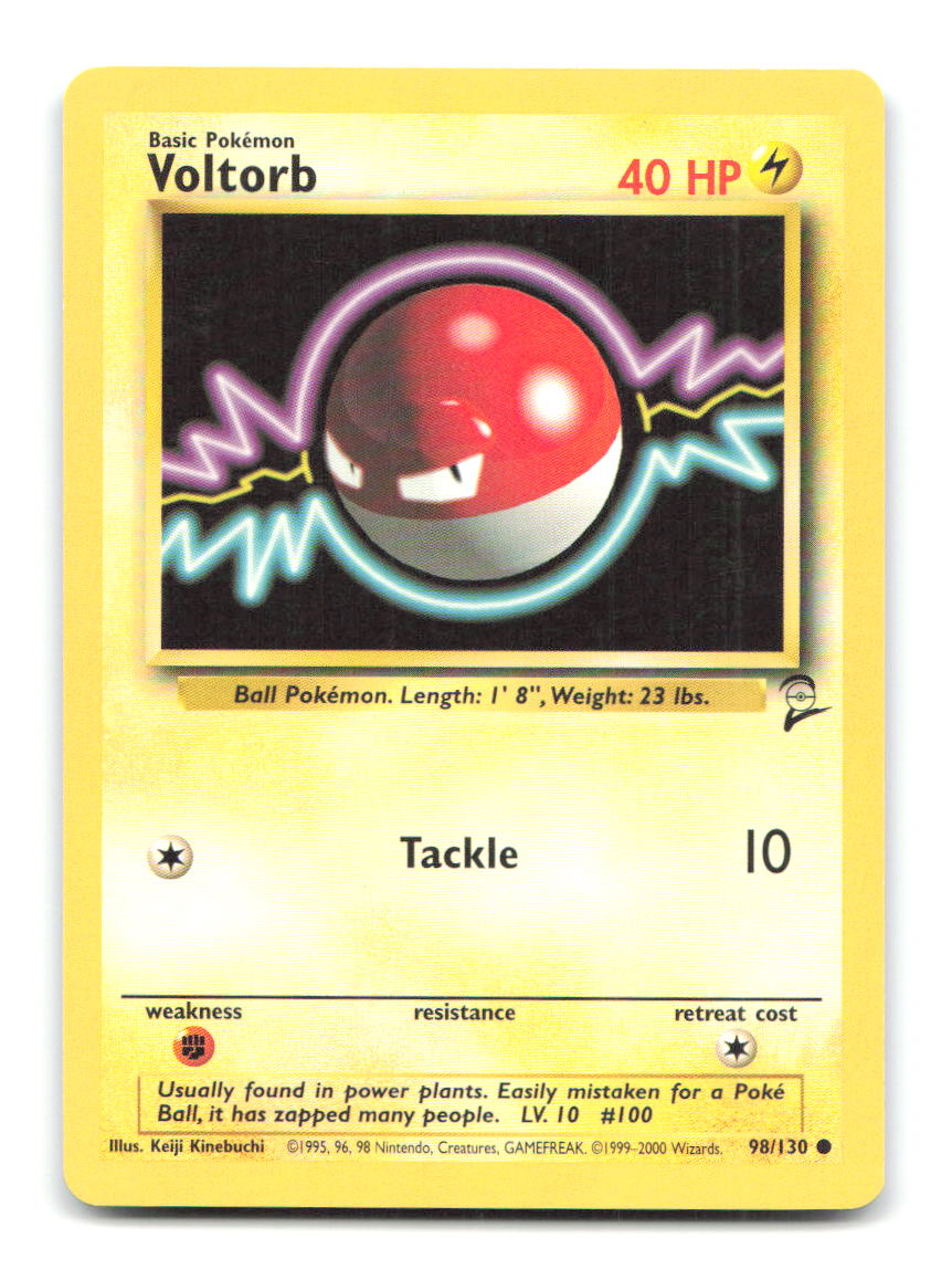 Voltorb 98/130 B2 Pokemon HP