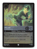 Mulan - Created by the Vine 192/204 13 Lorcana Cold Foil NM