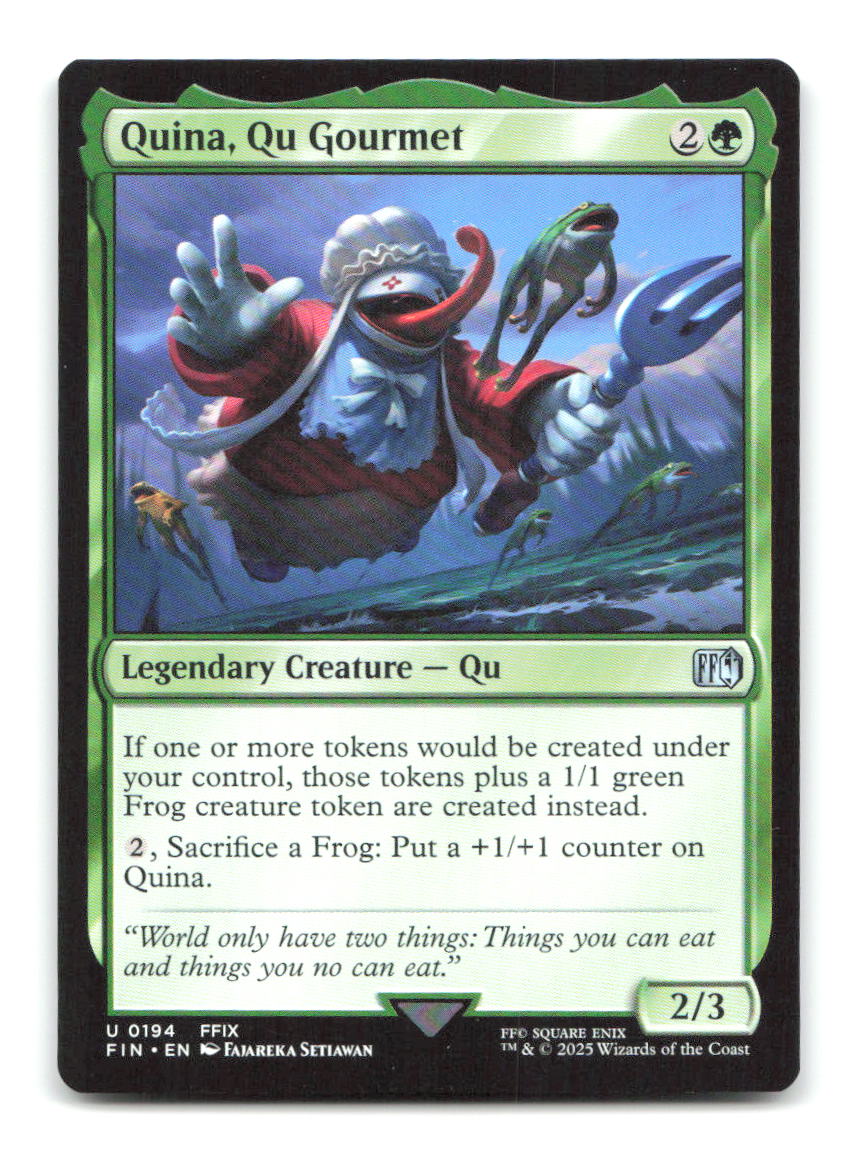 Quina, Qu Gourmet 194 UC FINAL FANTASY Magic: The Gathering NM