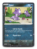 Toxel (Cosmos Holo) 078 MEP Pokemon NM