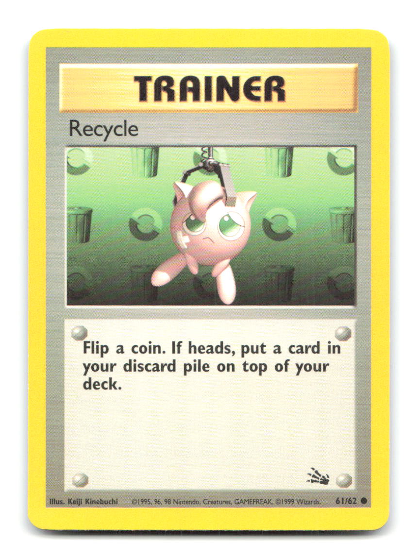 Recycle 61/62 FO Pokemon Unlimited HP