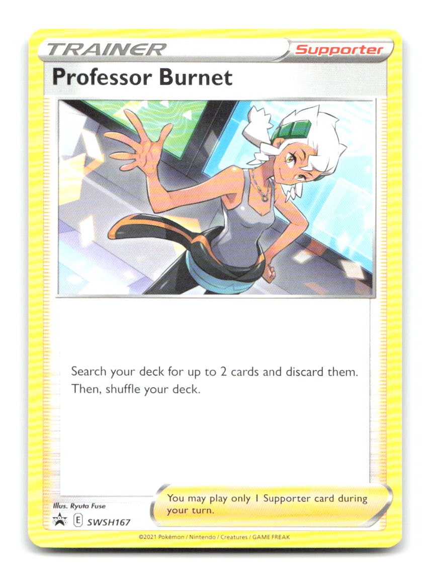 Professor Burnet SWSH167 SWSD Pokemon LP