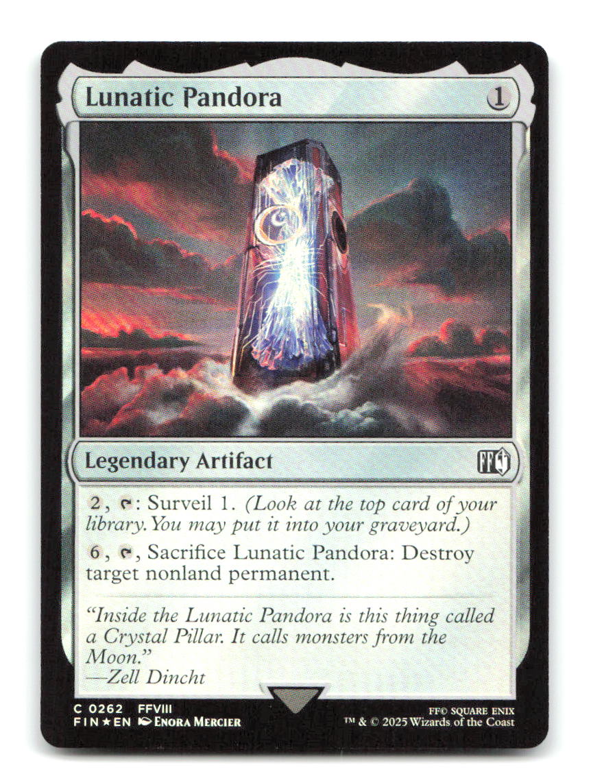 Lunatic Pandora 262 FIN Magic: The Gathering Foil NM