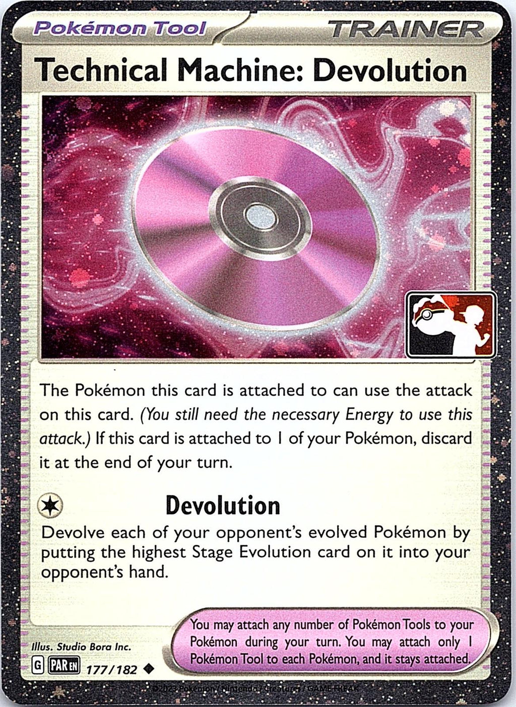 Technical Machine: Devolution 177/182 Holo Prize Pack Series Cards Pokemon LP