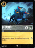 Cerberus - Three-Headed Dog 176/204 Common The First Chapter Lorcana Near Mint