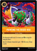 Painting the Roses Red 30/204 Common Rise of the Floodborn Lorcana Near Mint