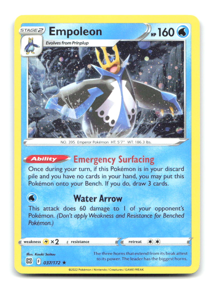 Empoleon (Cosmos Holo) 037/172 Miscellaneous Cards & Products Pokemon NM