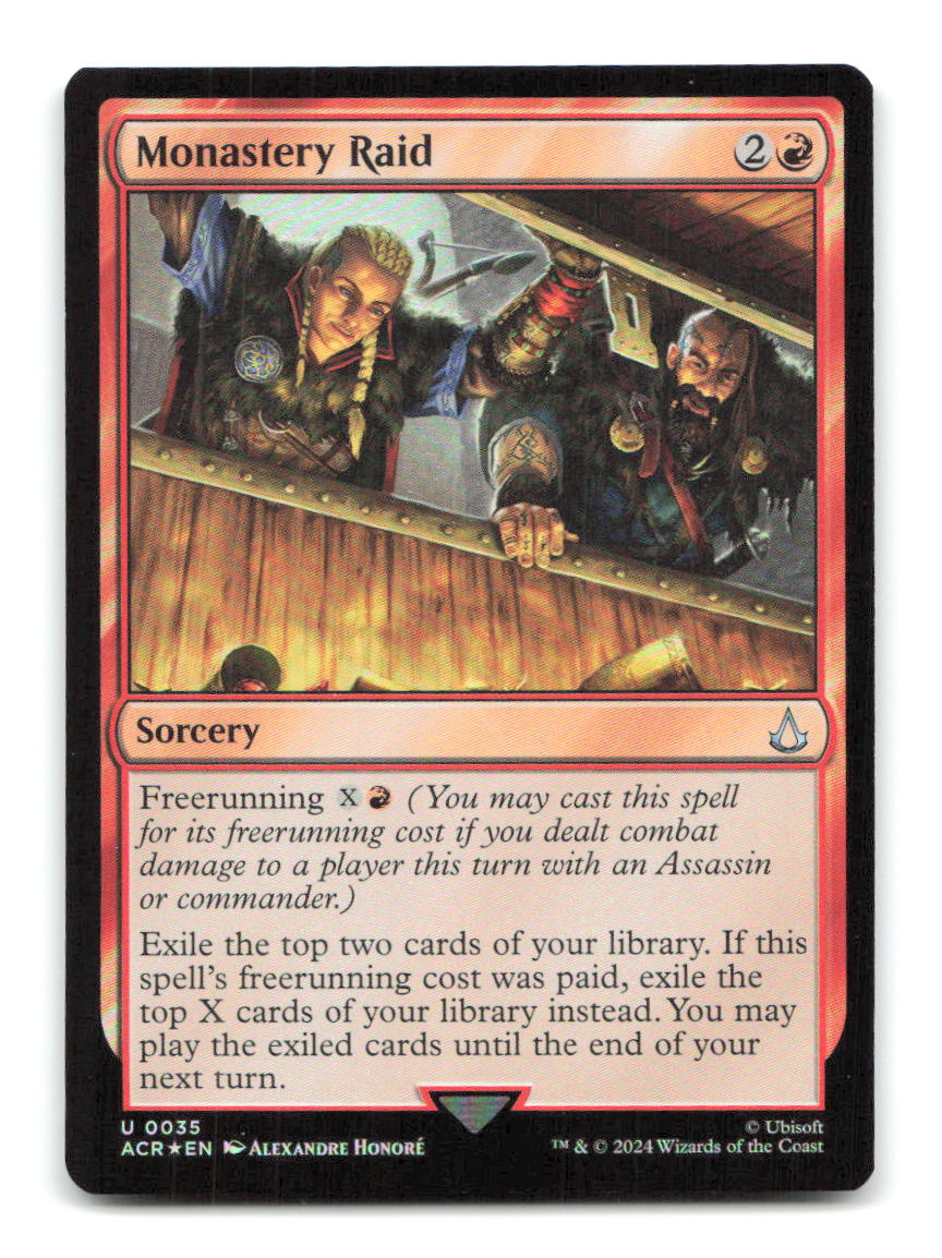 Monastery Raid 35 ACR Magic: The Gathering Foil NM
