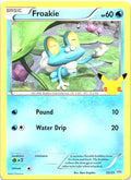 Froakie 022/025 Promo McDonald's 25th Anniversary Promos Pokemon Lightly Played