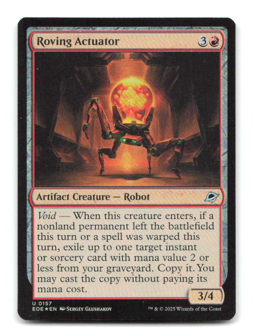 Roving Actuator 157 EOE Magic: The Gathering Foil NM