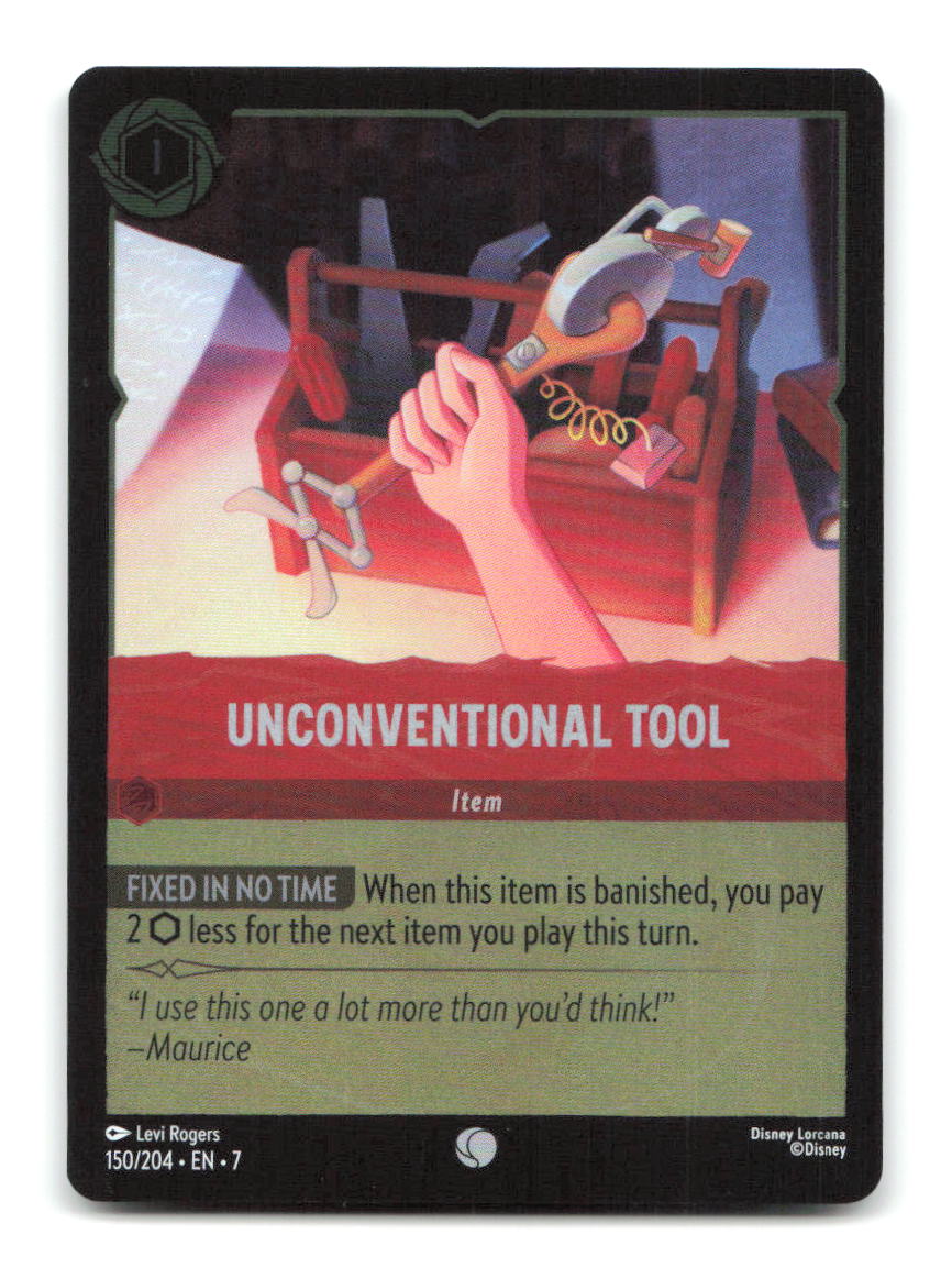 Unconventional Tool 150/204 7 Lorcana Cold Foil NM