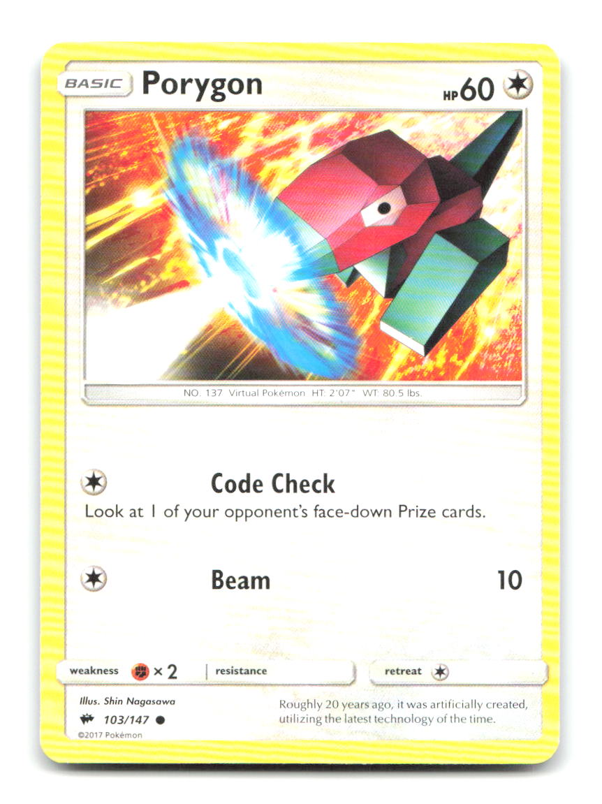 Porygon 103/147 BUS Pokemon LP