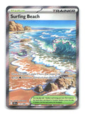 Surfing Beach 114/086 ME04 Pokemon Holo NM