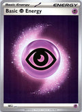 Basic Psychic Energy - 005 5 Mega Evolution Energies Pokemon Reverse Holo LP