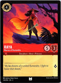Raya - Warrior of Kumandra 124/204 Uncommon Rise of the Floodborn Lorcana NM