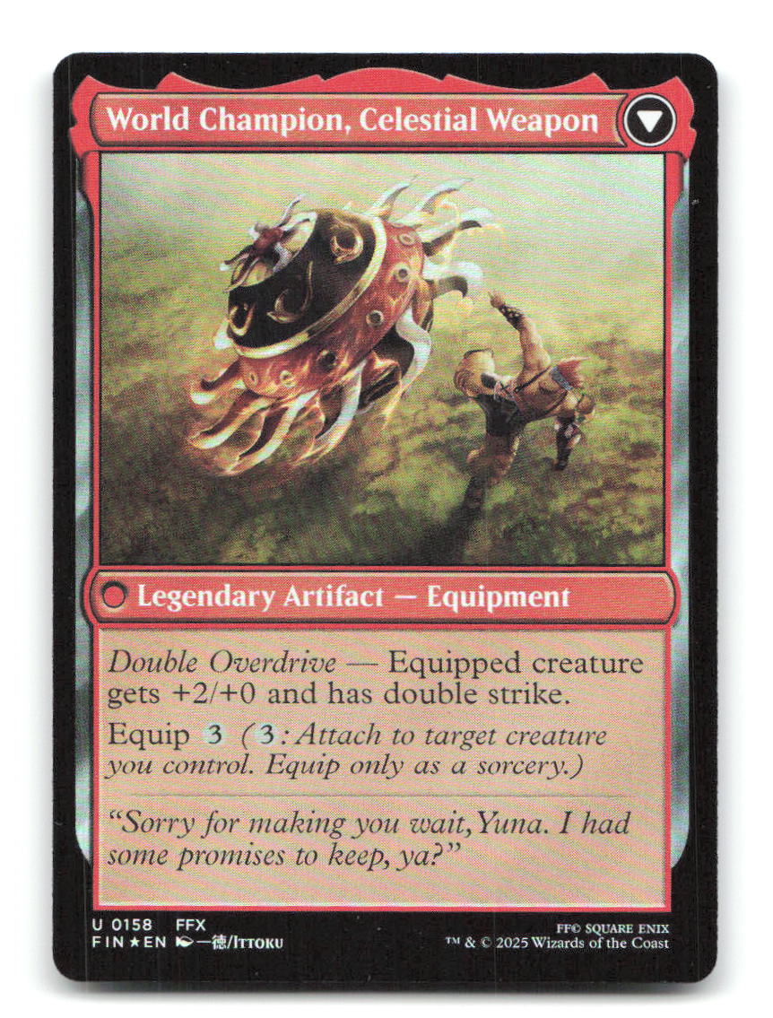 Sidequest: Play Blitzball 158 FIN Magic: The Gathering Foil NM