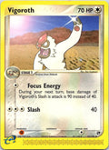 Vigoroth 52/100 Uncommon Sandstorm Pokemon Moderately Played