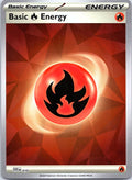 Basic Fire Energy 010 Scarlet & Violet Energies Pokemon Holo Lightly Played