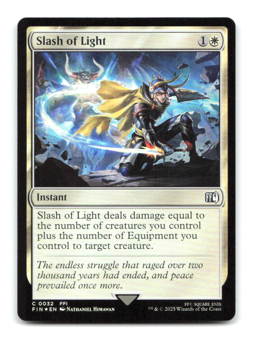 Slash of Light 32 FIN Magic: The Gathering Foil NM