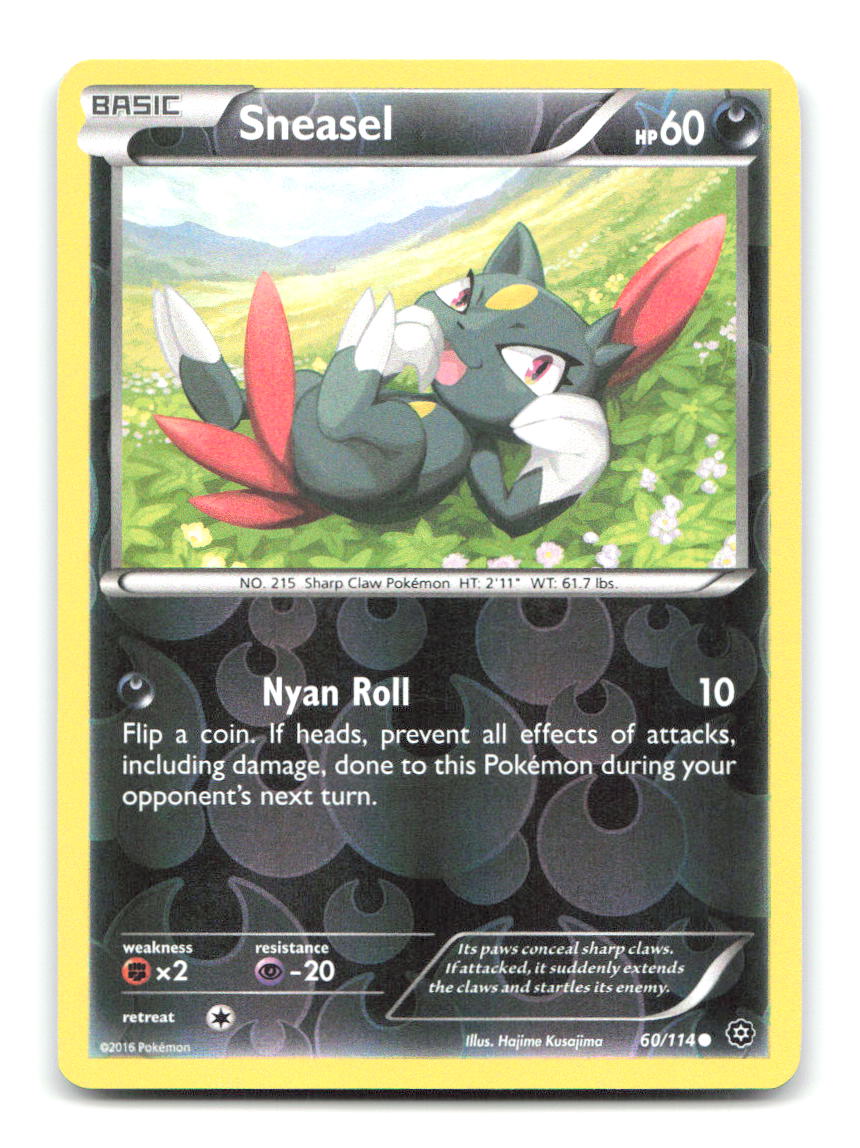 Sneasel 60/114 STS Pokemon Reverse Holo LP
