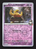 Team Rocket's Drowzee 079/182 Common Destined Rivals Pokemon Reverse Holo NM