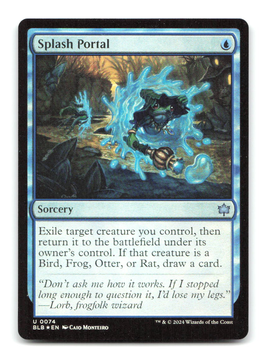 Splash Portal 74 BLB Magic: The Gathering Foil NM