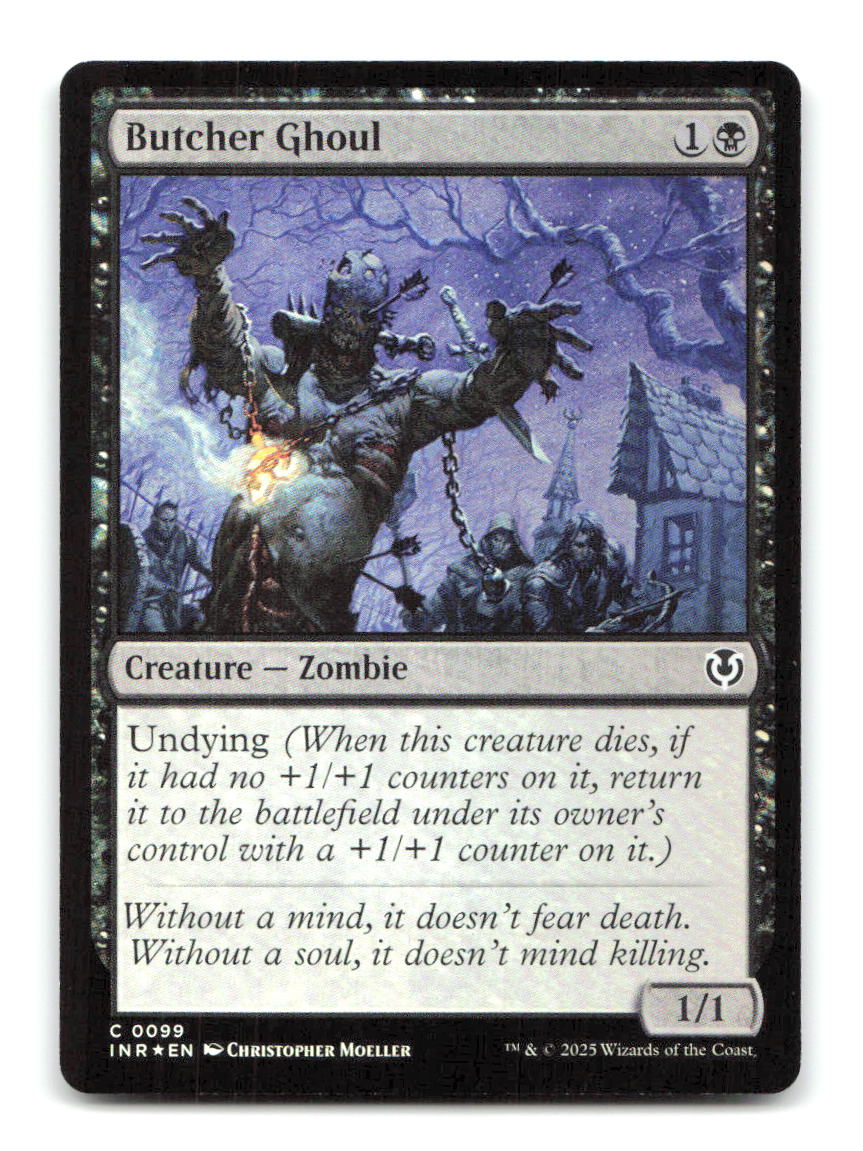 Butcher Ghoul 99 INR Magic: The Gathering Foil NM