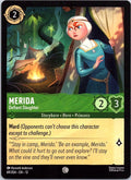 Merida - Defiant Daughter 69/204 Common Wilds Unknown Lorcana Near Mint