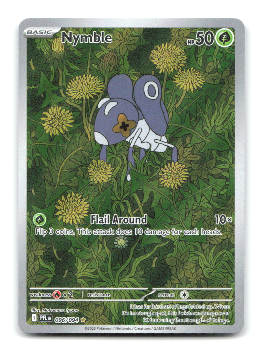 Nymble 096/094 PFL Pokemon Holo NM